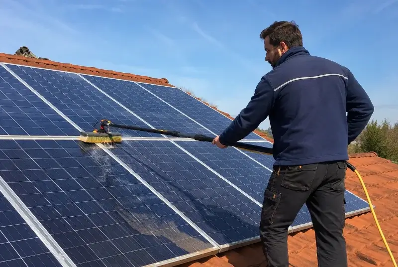 Nettoyage et entretien de panneaux solaires à Maylis